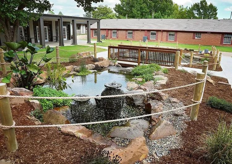 Custom Water Feature for Backyard - Backyard Depot